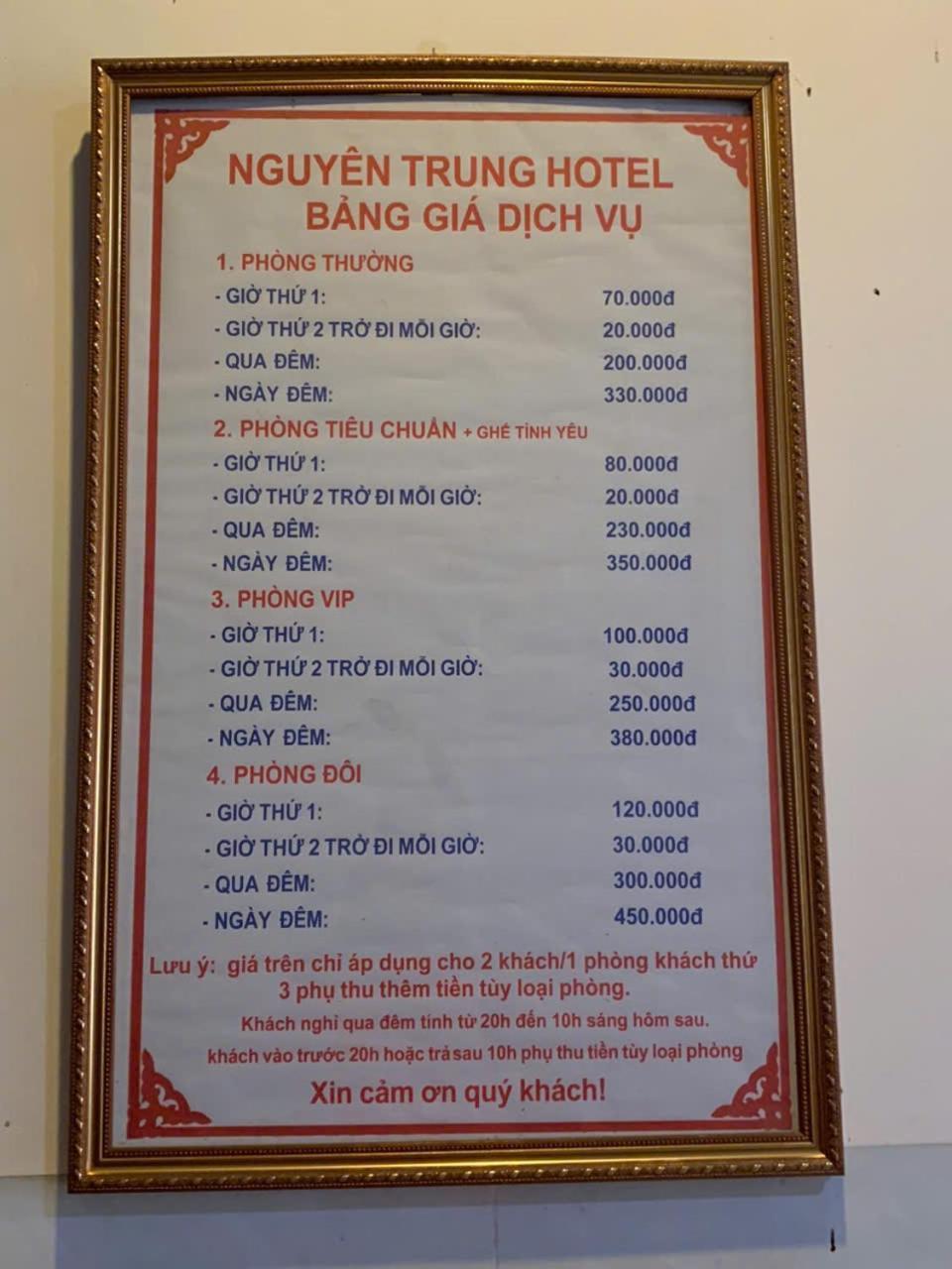 Khach San Nguyen Trung Hotel Ho Şi Min Exterior foto